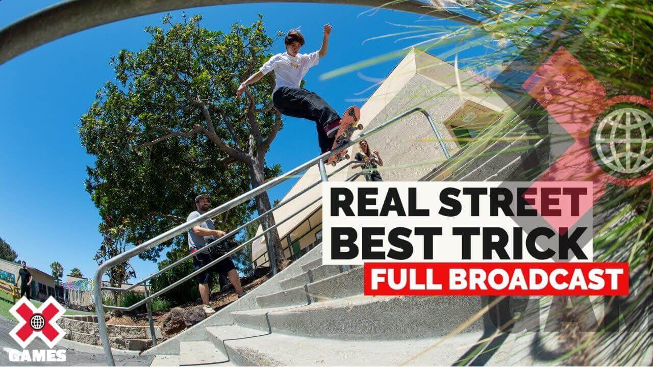 2022 X Games Real Street Best Trick