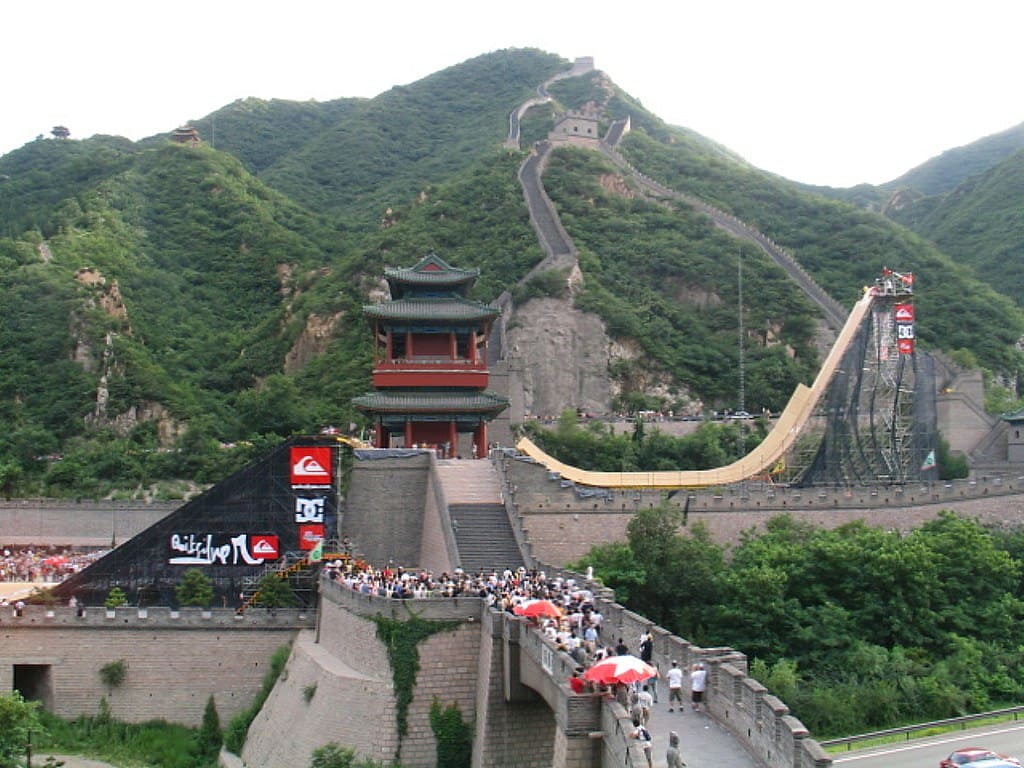 Danny Way Great Wall Of China Mega Ramp Trick