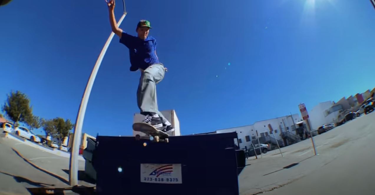 Louie Lopez backside tailslide