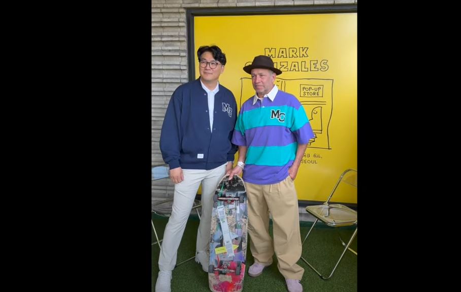 Mark Gonzales Pop Up Store in Korea