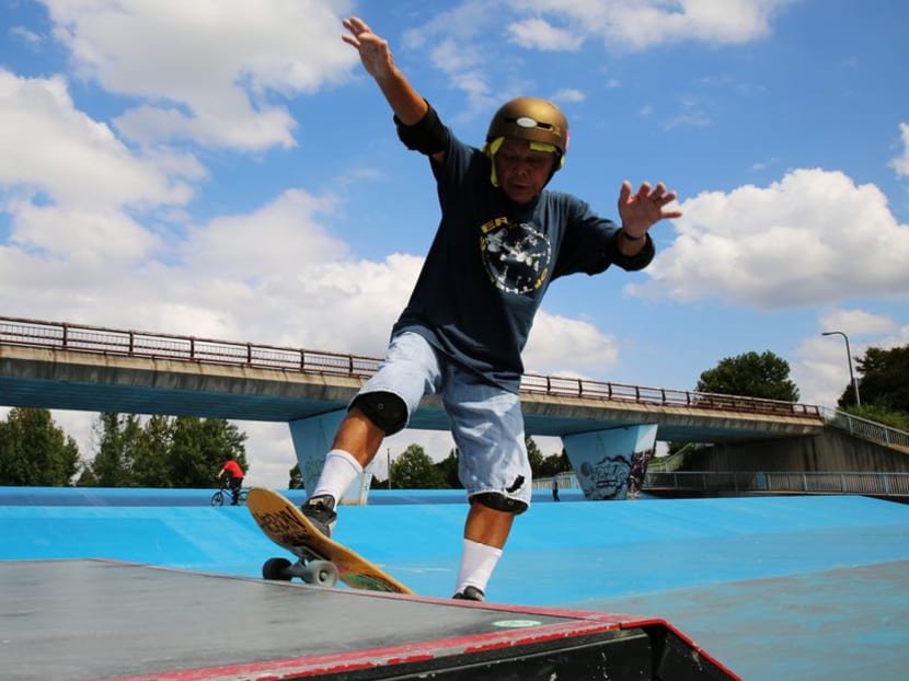 Yoshio Kinoshita 81-year-old skateboarder